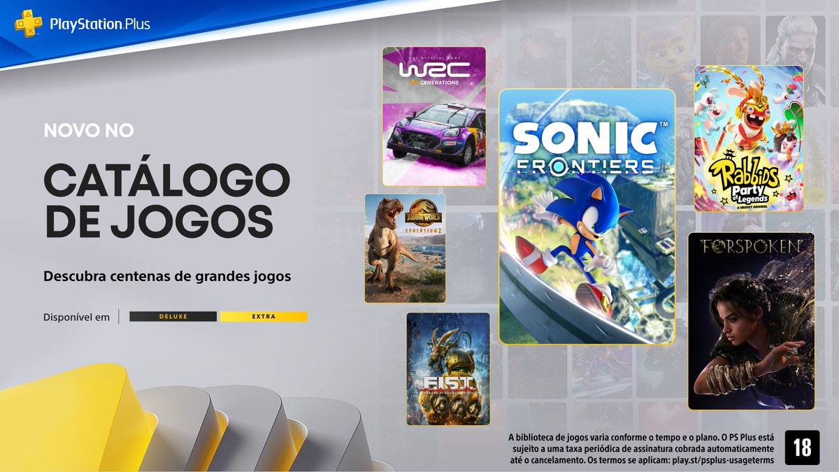 Jogos da Plus Extra/Deluxe já estão disponíveis.
