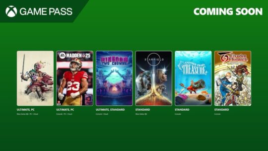 Xbox revela novos jogos para o Game Pass na primeira quinzena de fevereiro de 2025