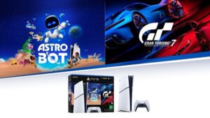 PlayStation lança bundle exclusivo com Astro Bot e Gran Turismo 7 no Brasil