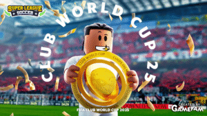 FIFA e Gamefam levam Mundial de Clubes 2025 para o Roblox com evento especial em Super League Soccer