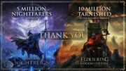 Elden Ring: Nightreign supera expectativas e vende 5 milhões em dois meses, e Shadow of the Erdtree alcançou 10 milhões