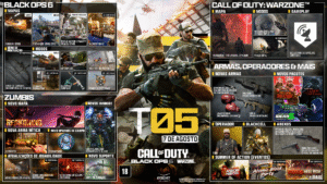 Temporada 5 de Call of Duty: Black Ops 6 e Warzone estreia em 7 de agosto com novos mapas, armas, modos e o clímax do modo Zumbis