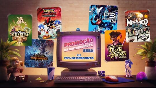SEGA inicia promoção no Steam com descontos históricos em grandes títulos