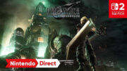 Final Fantasy VII Remake Intergrade exige quase 88 GB no Nintendo Switch 2