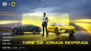 PUBG MOBILE anuncia colaboração com Lotus e leva carros esportivos britânicos ao campo de batalha