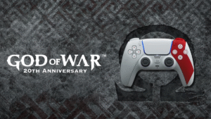 Pré-venda do DualSense de God of War 20º Aniversário começa hoje no Brasil