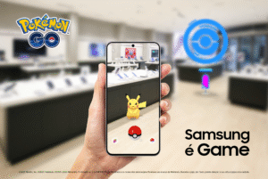 Pokémon GO e Samsung anunciam parceria no Brasil com novas Poképaradas e ações na BGS 2025