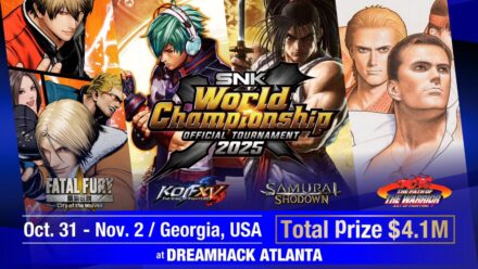 SNK World Championship 2025: torneio global de luta distribuirá mais de US$ 4 milhões em prêmios