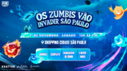 PUBG MOBILE e Dying Light: The Beast realizam ação temática de Halloween na Avenida Paulista