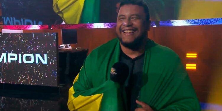 Lauyagami campeão mundial de KOF XV — SNK World Championship 2025