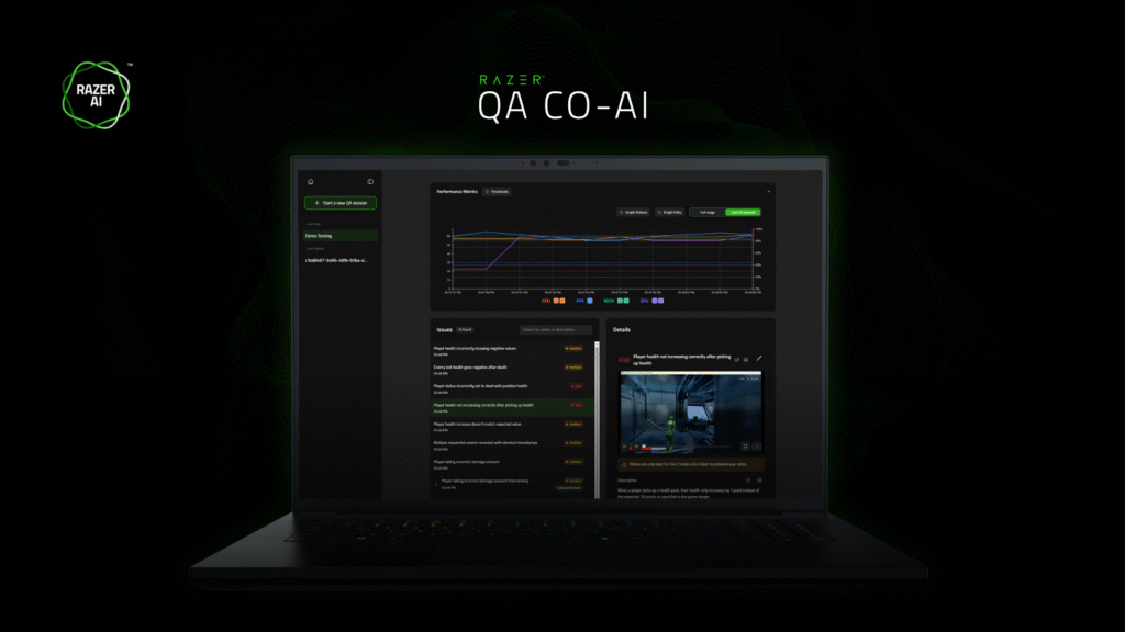Razer QA Co-AI chega ao Amazon Marketplace e promete revolucionar o controle de qualidade nos games