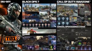 Temporada 1 de Call of Duty: Black Ops 7 e Warzone chega em 4 de dezembro