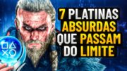 As platinas absurdas que passam completamente dos limites