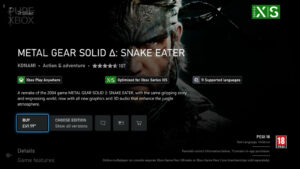Xbox Play Anywhere cresce em silêncio com Metal Gear Solid Delta e Mortal Kombat 1