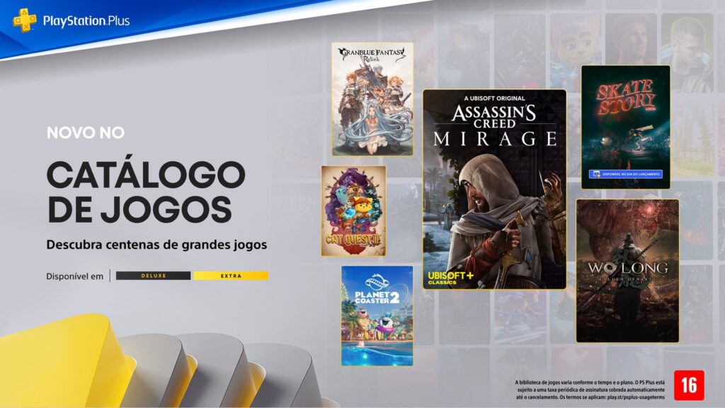 PS Plus Extra e Deluxe recebem catálogo turbinado em dezembro com Assassin’s Creed, Granblue e Red Dead Redemption
