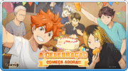 A icônica dupla do “Rápido de Maluco” chega a HAIKYU!! FLY HIGH