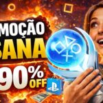 Descontos insanos de até 90% em jogos de PS4 e PS5 por tempo limitado
