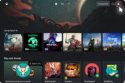 Xbox Cloud Gaming recebe nova interface web em fase de testes, inspirada no visual dos consoles