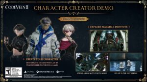 CODE VEIN II ganha novo trailer e anuncia demo do criador de personagens
