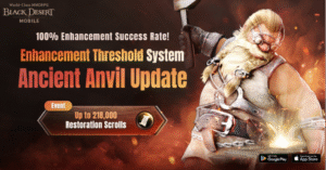Black Desert Mobile recebe o sistema Ancient Anvil