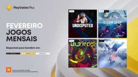 PS Plus Essential recebe novos jogos em fevereiro de 2026 com destaque para Undisputed