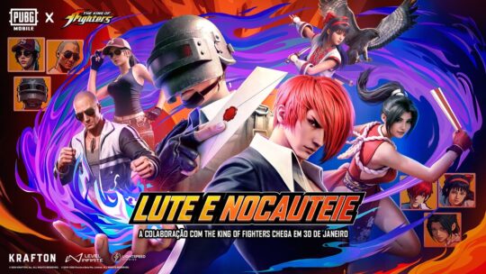 PUBG MOBILE e The King of Fighters colidem em uma colaboração lendária