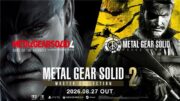 METAL GEAR SOLID: MASTER COLLECTION Vol. 2 chega em 27 de agosto e inicia pré-venda para consoles e PC