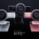 Razer apresenta Kiyo V2 4K com IA nas cores branca e Quartz