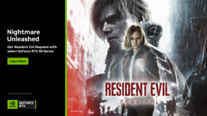 NVIDIA lança bundle da GeForce RTX Série 50 com Resident Evil Requiem