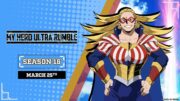Temporada 16 de My Hero Ultra Rumble traz Star and Stripe e celebra aniversário do battle royale