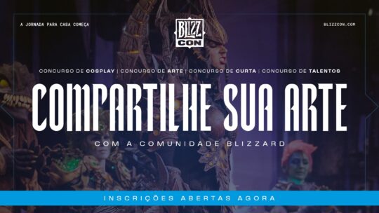Concursos da Noite da Comunidade da BlizzCon 2026 já estão com inscrições abertas