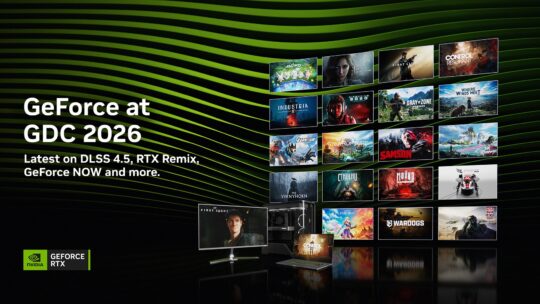 NVIDIA revela novidades na GDC 2026 com DLSS 4.5, novos recursos RTX e melhorias para o GeForce NOW