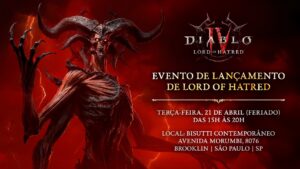 Diablo IV: Lord of Hatred ganha evento especial para fãs em São Paulo