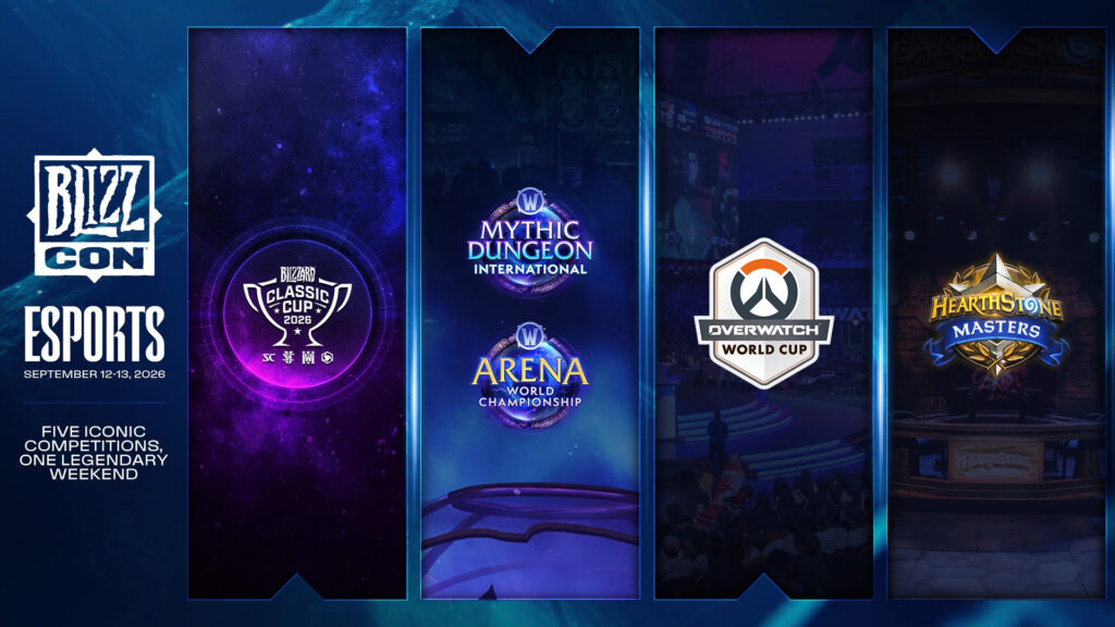 BlizzCon 2026 destaca E-sports com torneios de elite e retorno de campeonatos históricos