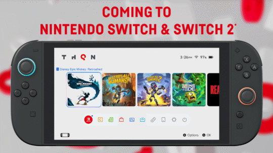 THQ Nordic levará quatro jogos para Nintendo Switch e Switch 2 em 2026