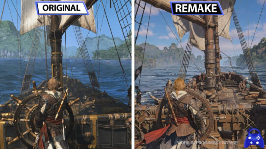 Salto Geracional: Comparativo Técnico de Assassin’s Creed Black Flag Resynced Revela Reconstrução Completa em Nova Engine