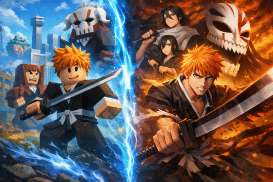 Esse jogo do&nbsp;Roblox&nbsp;acerta justamente no que faz&nbsp;Bleach&nbsp;ser tão marcante