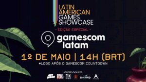 Latin American Games Showcase marca presença na gamescom latam 2026 com apresentação ao vivo e estande inédito