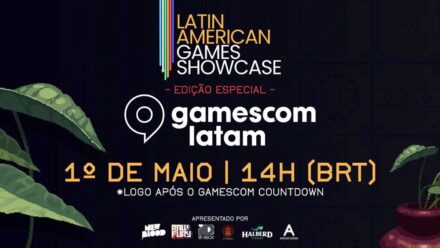 Latin American Games Showcase marca presença na gamescom latam 2026 com apresentação ao vivo e estande inédito