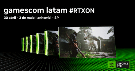 NVIDIA GeForce confirma presença na gamescom latam 2026