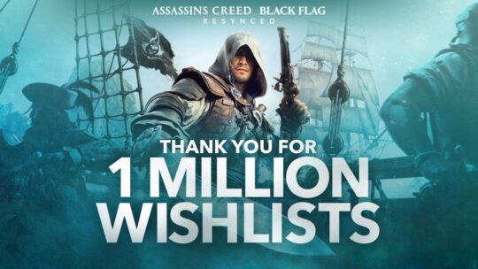 Assassin’s Creed Black Flag Resynced atinge 1 milhão de wishlists e consolida alta expectativa para julho