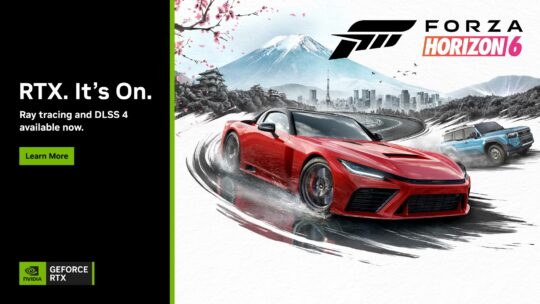 Forza Horizon 6 chega com ray tracing e novas tecnologias NVIDIA RTX