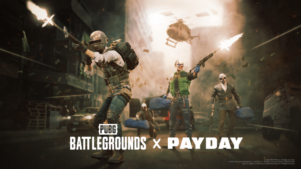 PUBG: BATTLEGROUNDS anuncia modo inspirado em PAYDAY com foco em assaltos cooperativos