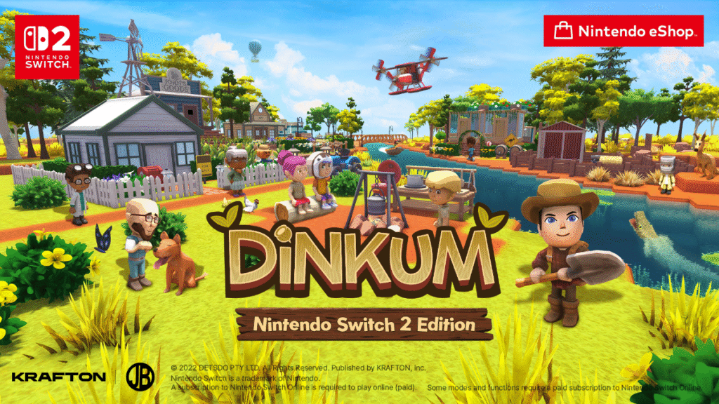 Dinkum Celebra 1 Ano no Steam e Chega ao Nintendo Switch 2