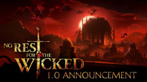 No Rest for the Wicked chega ao PS5 e PC em outubro de 2026; Xbox fica sem data por causa de otimização para o Series S