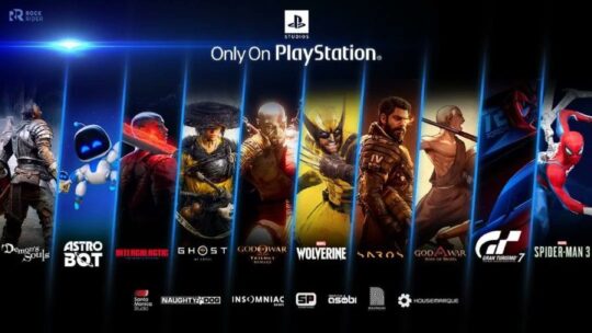 Exclusivos de peso em queda: Vendas de jogos da Sony despencam quase pela metade desde 2018