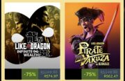 RGG Studio promove grande liquidação no Steam com descontos de até 75%