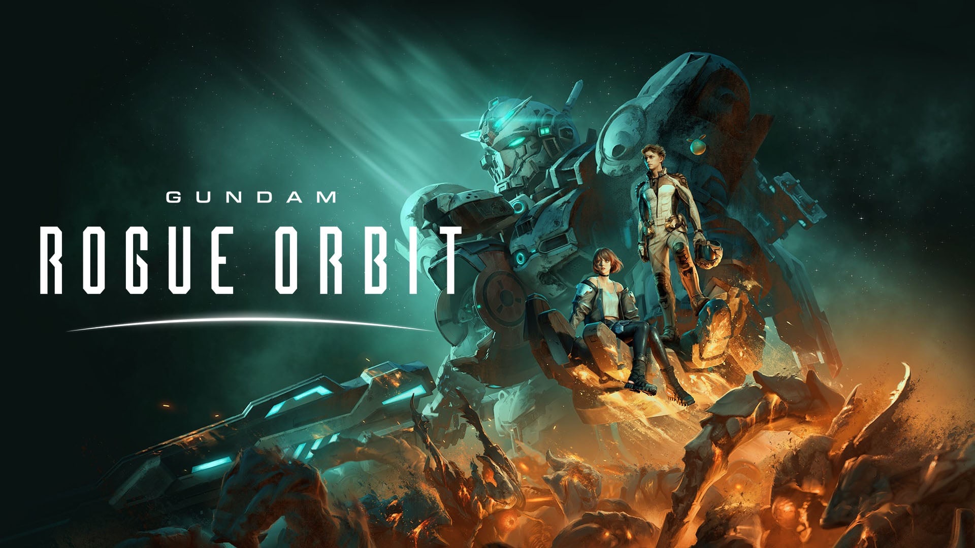 GUNDAM ROGUE ORBIT é revelado e promete uma nova era de ação sci-fi em 2027