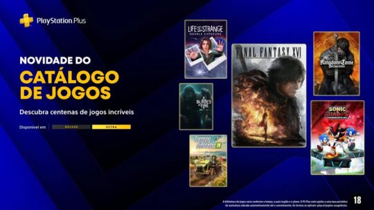 PS Plus Extra e Deluxe recebem novos jogos em junho; confira todas as adições