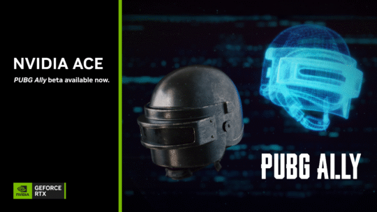 NVIDIA revela PUBG Ally, ACE Game Agent SDK e novos plugins para Unreal Engine 5 durante a Unreal Fest
